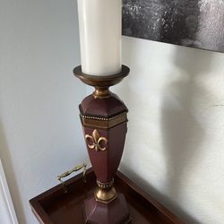 Wooden Candleholder 