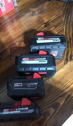 M18 batteries