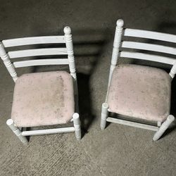 Children’s Padded Wood Chairs. Project