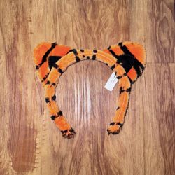 Disney Hair Band HeadBand Fluffy Tigger Minnie Mouse ears From Winnie Pooh tigge