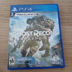 Ghost Recon Breakpoint For Playstation 4