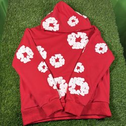 Red Denim Tears Hoodie 