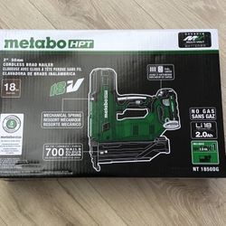 Metabo HPT Cordless Brad Nailer Kit