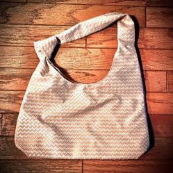 Large hobo style, beige purse, brand new item made by Ulta beauty