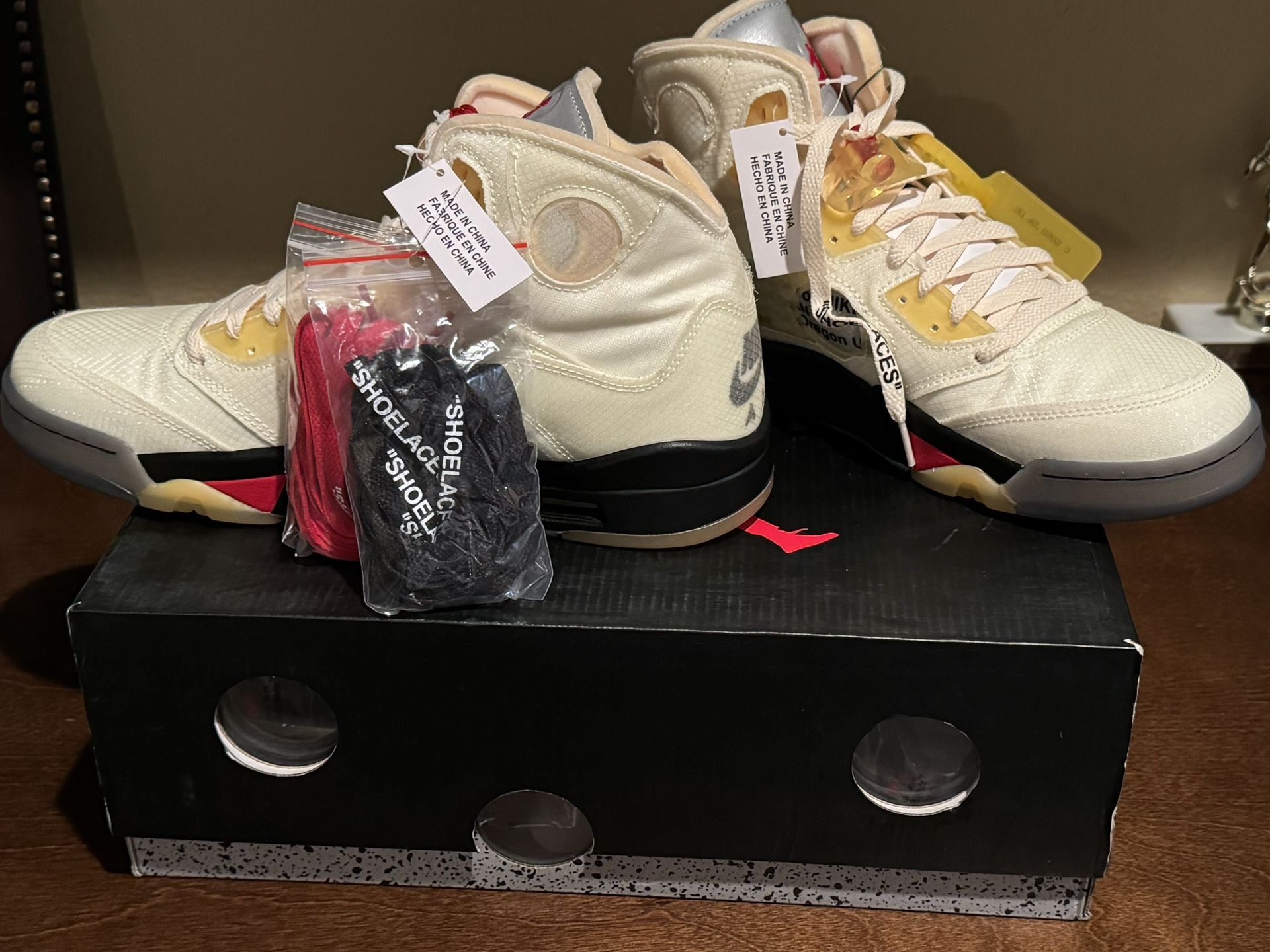 Jordan 5 Off White Sail