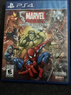 PLAYSTATION. 4.    MRVEL.  PINBALL