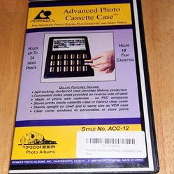Advanced Photo Cassette Case Hard Shell Film Case Style No. ACC-12