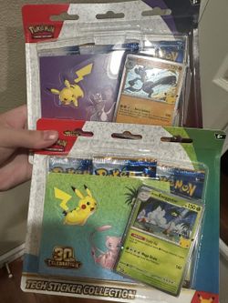 Pokemon 30th Celebrations Anniversary Tech Stickers (3 Pack) 2 AVAILABLE