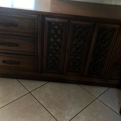 Wood Dresser