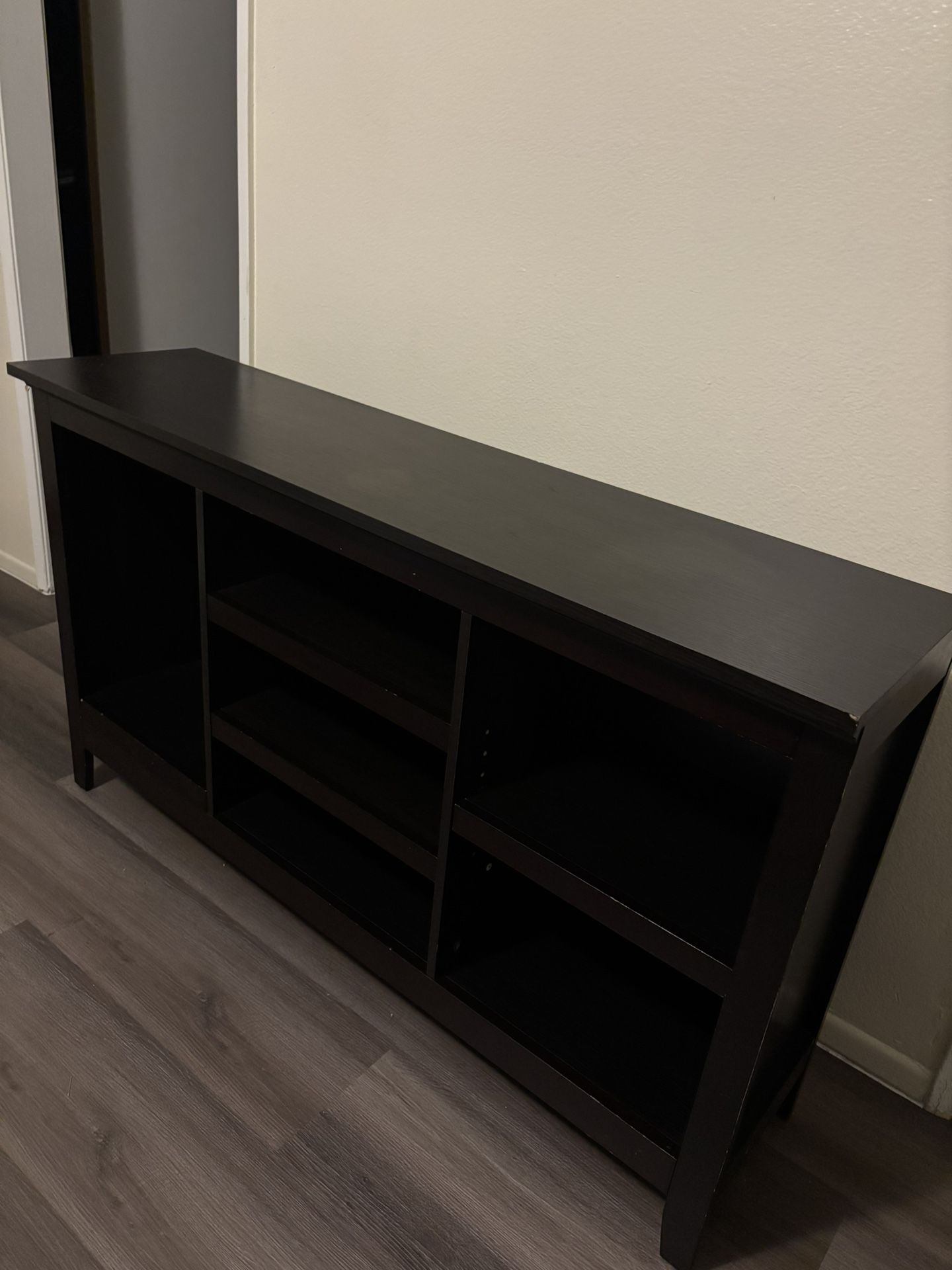 Dark Wood Shelve / Tv Stand / Media Console