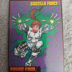 Godzilla Force Promo Card 1994 Margaret O'Brian Fleet Pilot