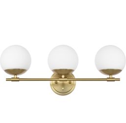 Gold Bathroom Vanity Light Fixtures,