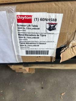 Heavy duty lift table