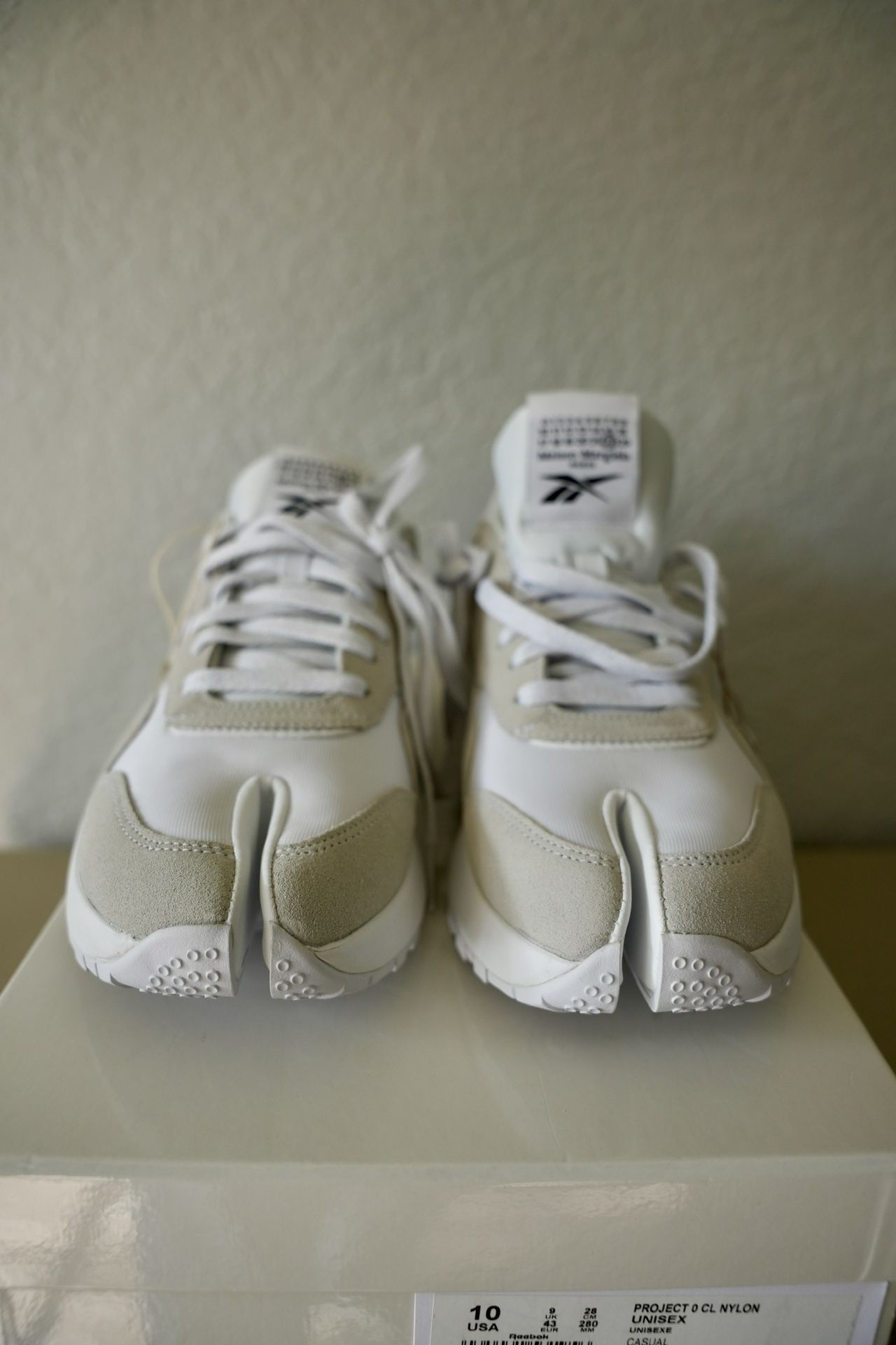 Maison Margiela White Reebok Tabi Sneakers