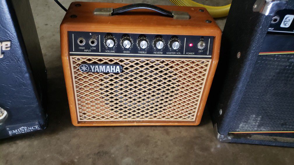 Vintage Yamaha G-5 Guitar Amplifier Nippon Gakki Japan Woody Practice Amp MIJ


