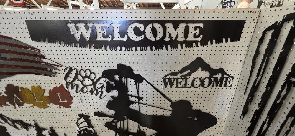 Plasma Cut Metal Wall Art