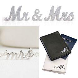 Wedding/Newlywed “Mr. & Mrs.” Accessories