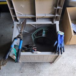 Garden Tools And Box