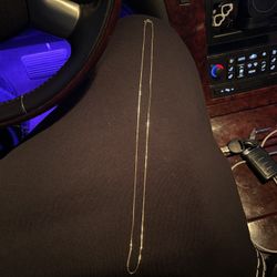 18K CHAIN MINI CUBAN LINK 