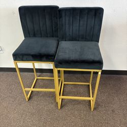 2 Pc Bar Stools 