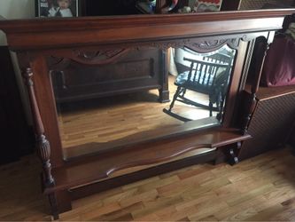 Vintage Buffet Mirror