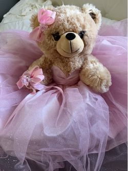 Quince bear baby pink