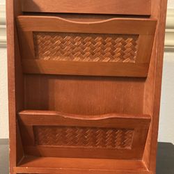 Wooden Letter/Key Box 
