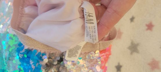 H&M Girls Sequin Skirt Size 7-8Y