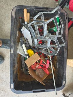 Tote full of tools