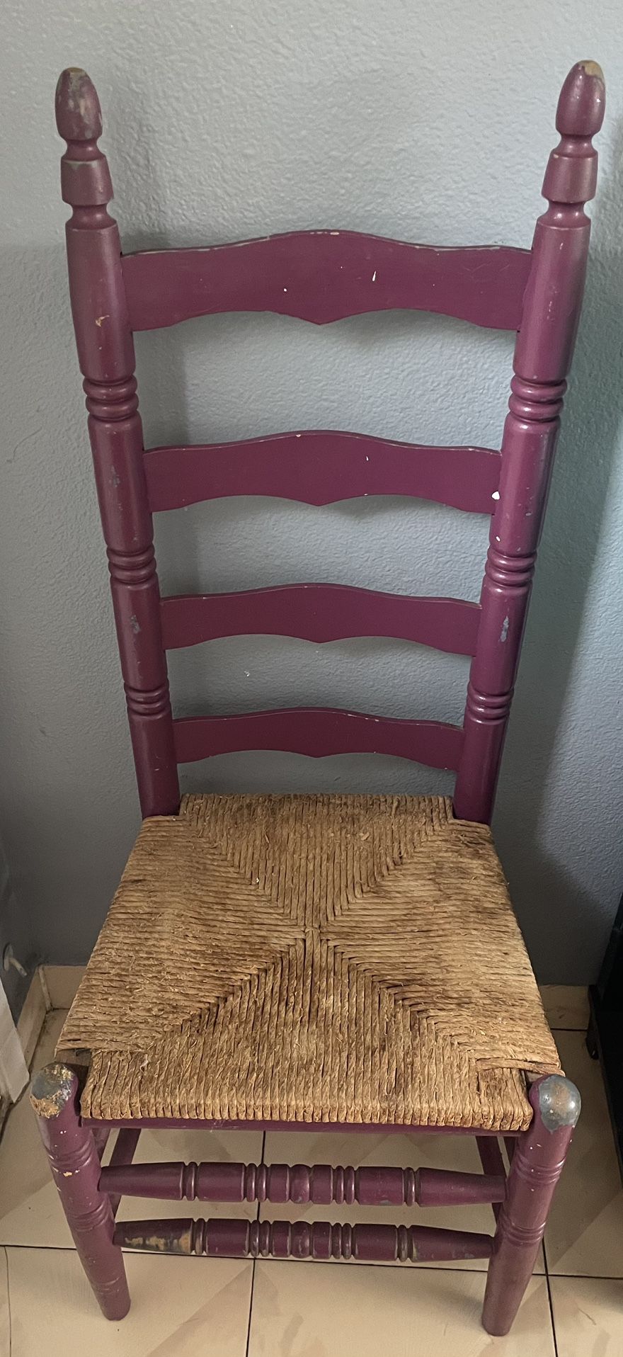 Antique ladder chair