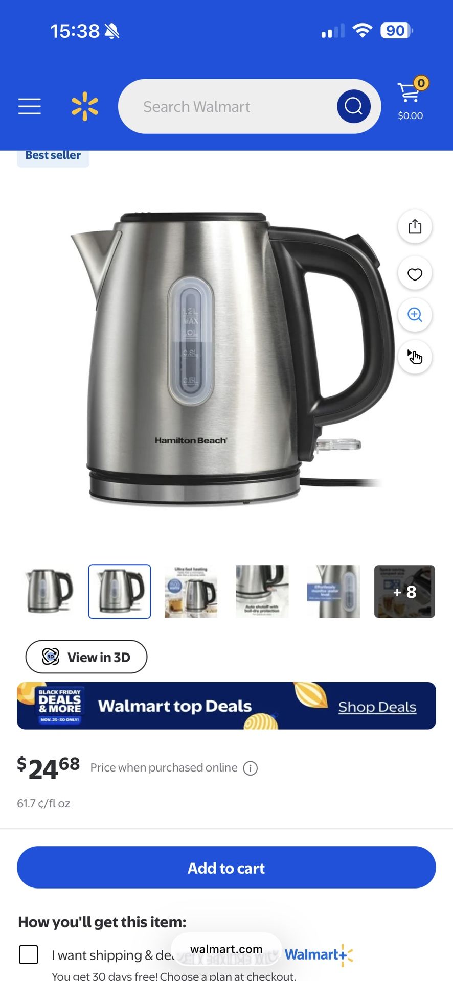 NEW electric kettle 