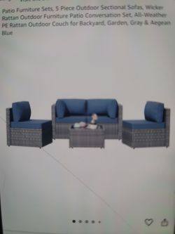 New patio set