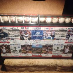 Autographed Baseballs And Game Programs COLLECTION MAKE ME A OFFER 4 ALL