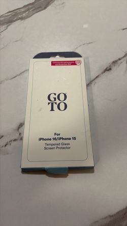 GOTO Tempered Glass Screen Protector iPhone 16/15