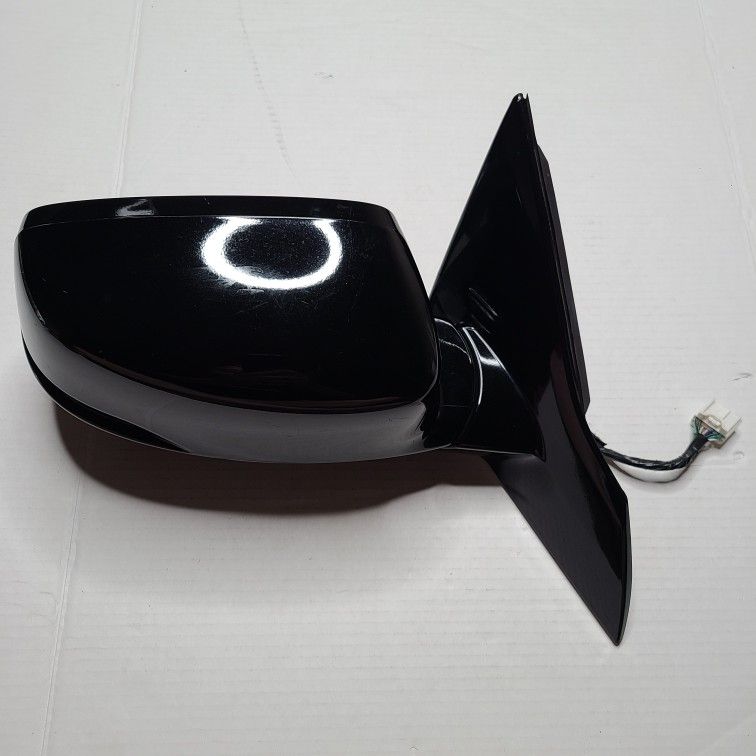 2013-2017 SIDE MIRROR HONDA ACCORD POWER HEATED SIGNAL LAMP CAM PASSENGER RIGHT - Black