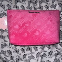 Juicy Couture Makeup Bag w Travel Size Bottle