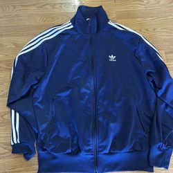 Adidas Mens Originals  Navy Tracksuit Top Jacke size L