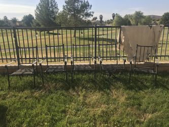 Chairs only no cushions