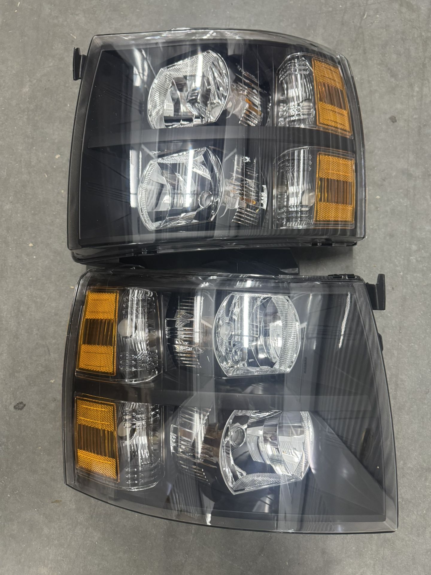 2007 To 2013 Chevy Silverado Headlights Faros Focos Luces Micas