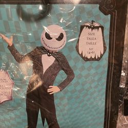 Jack Skeleton Costume Kids