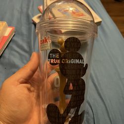 Disney Mickey Mousey Tumbler With Straw