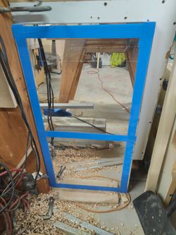 Four double-sided mirrors
