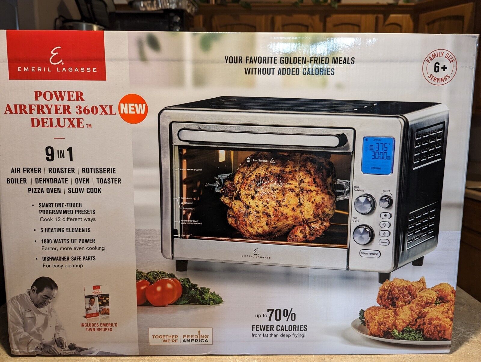 Emeril Air Fryer 360 Oven Xl