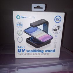 2-in -1 UV sanitizing Wand 