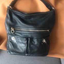 Marc Jacobs Black Leather Handbag 