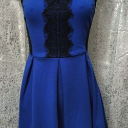 Royal Blue lace Dress
