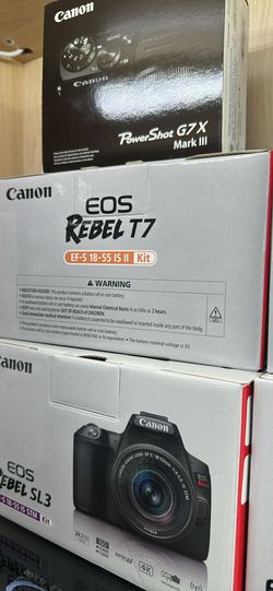 Canon EOS Rebel T7 DSLR Camera with 18-55mm Lens