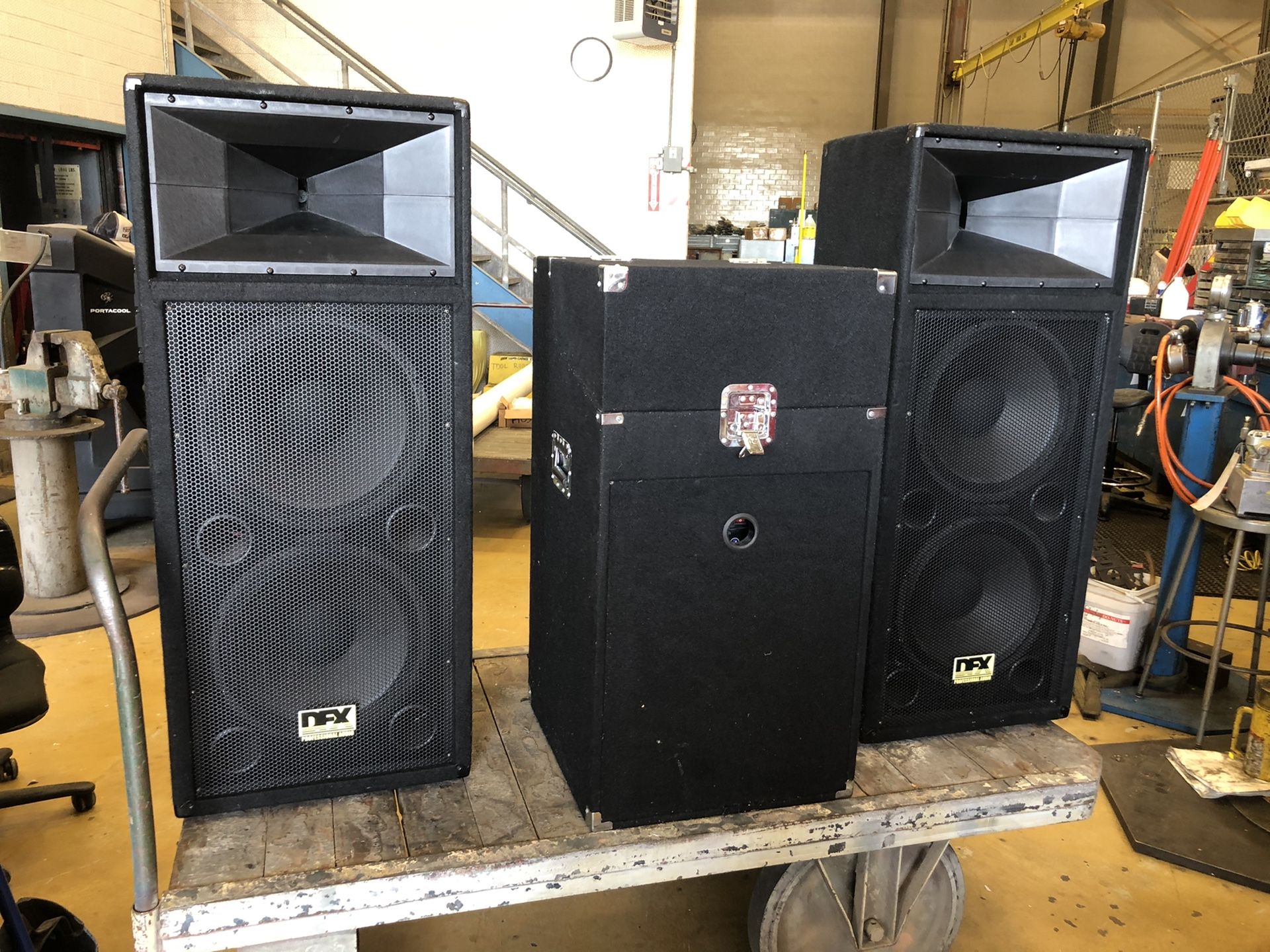 Dfx Pyle pro Edison professional audio Dj equipment