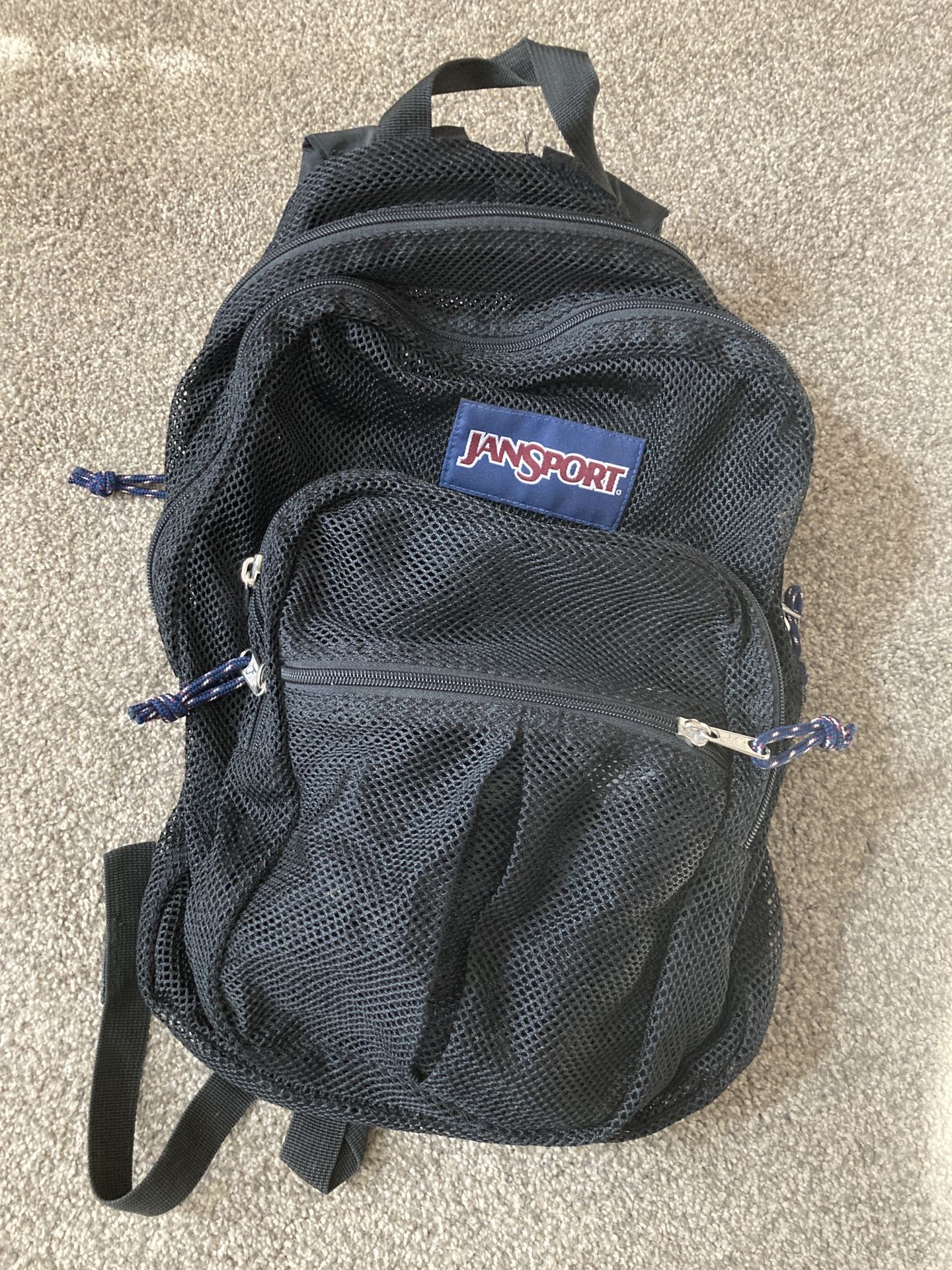 Mesh Jansport Backpack