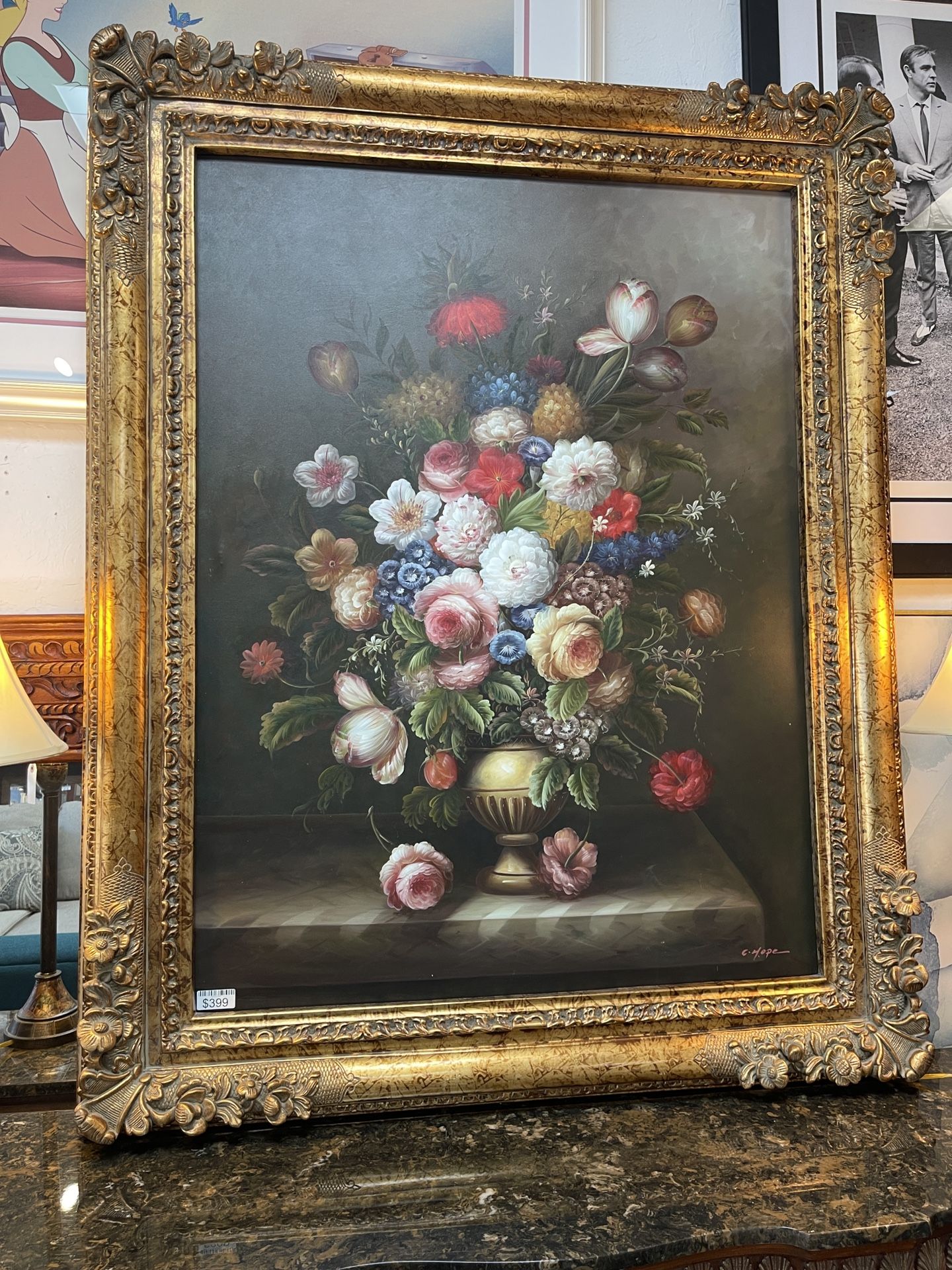 Oil On Canvas 